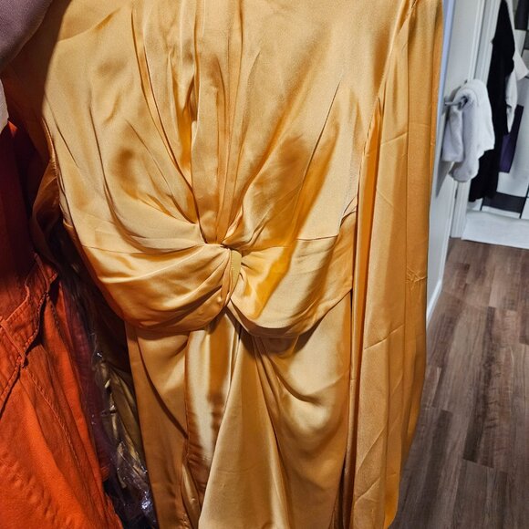 Behati Marigold Cropped Top & Skirt - Picture 2 of 2